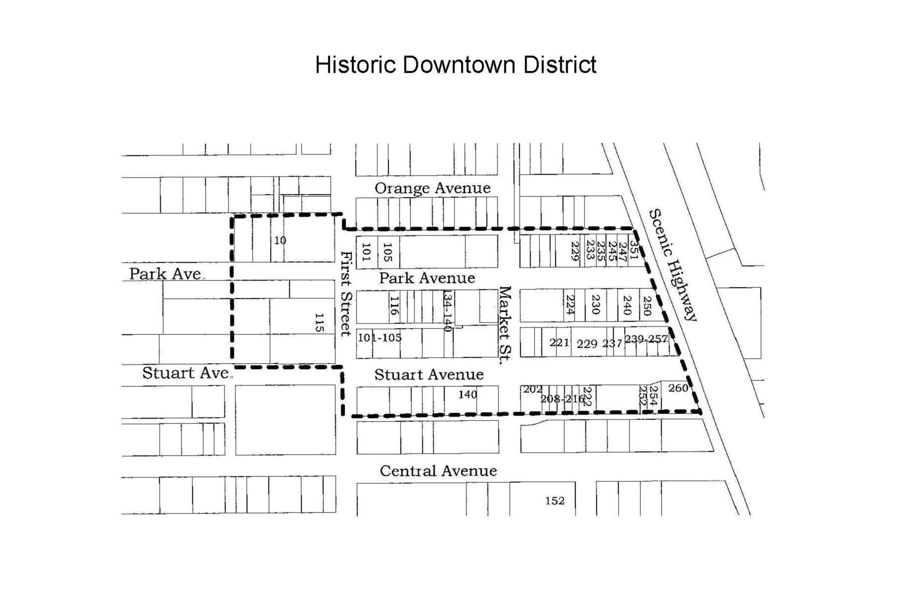 Historic District map
